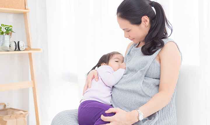 علائم بارداری در شیردهی